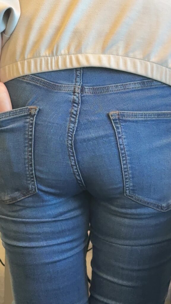 coworker in tight jeans