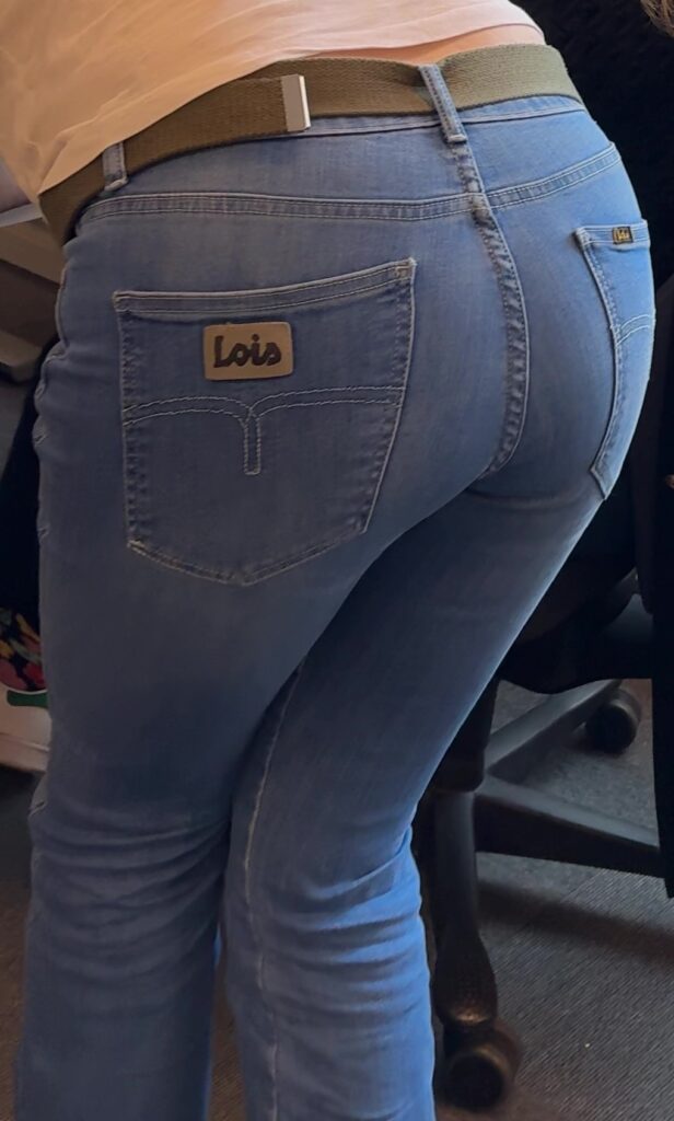 coworker in tight jeans