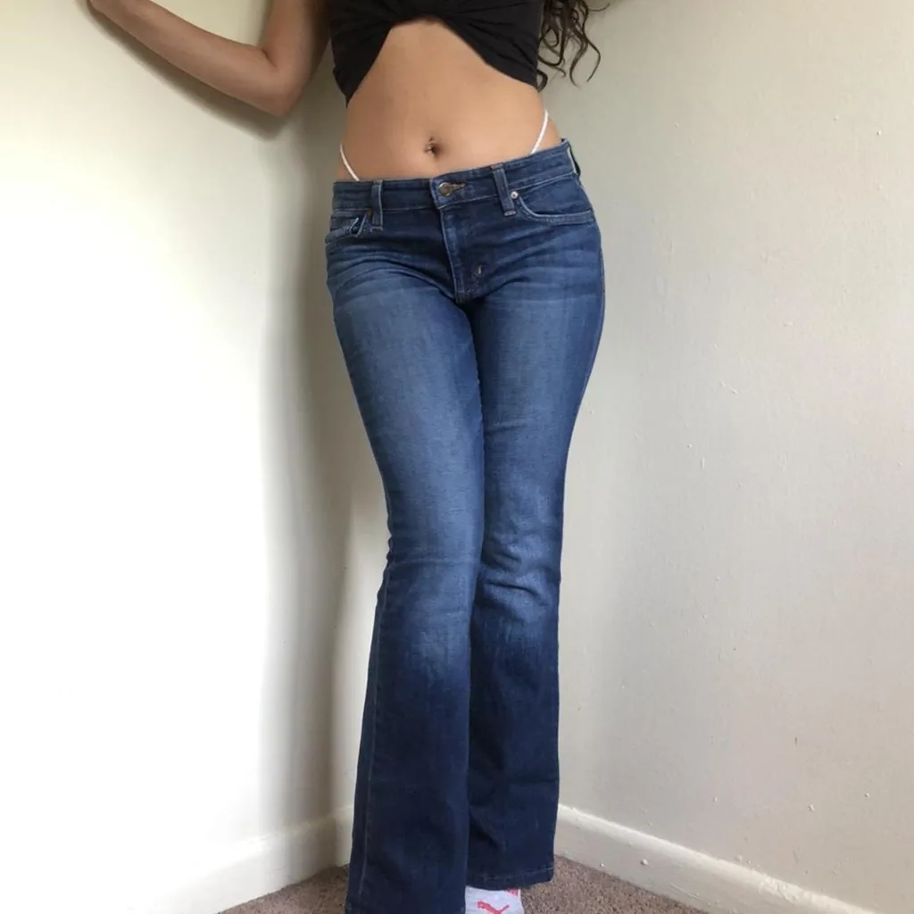 sexy girl in tight jeans